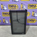 NewAir 18.50-in W 126 -Can Capacity Black Freestanding Indoor Beverage Refrigerator with Glass Door 251318SD1374 - AB-1200BC1 - Scratch & Dent (Minor)
