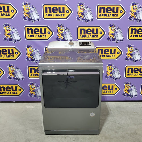 Pictures of Maytag 7.4 Cu. Ft. Metallic Slate Electric Dryer with Extra Power 6SD000009 - MED7230HC - Scratch & Dent (Minor) - Neu Appliance Outlet - Discount Appliance Outlet in Austin, Tx