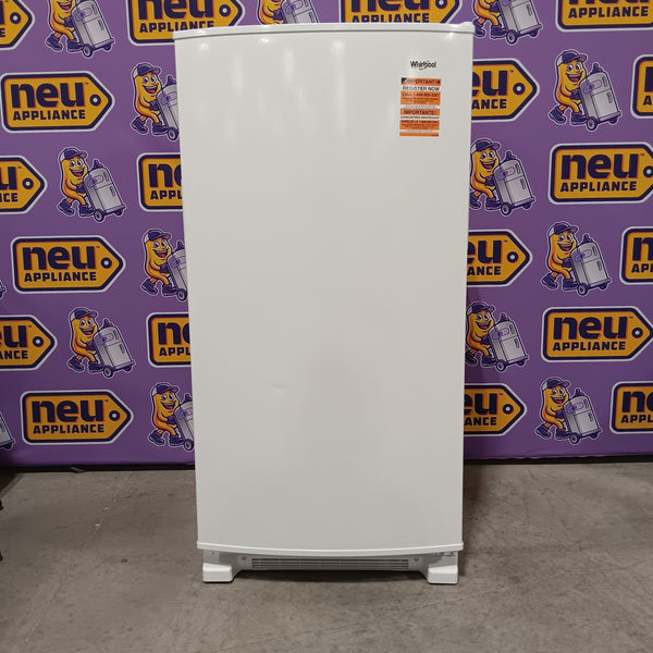 Whirlpool 16 cu. ft. Upright Freezer with LED Lighting 22131SD112 - WZF34X16DW - Scratch & Dent (Minor)