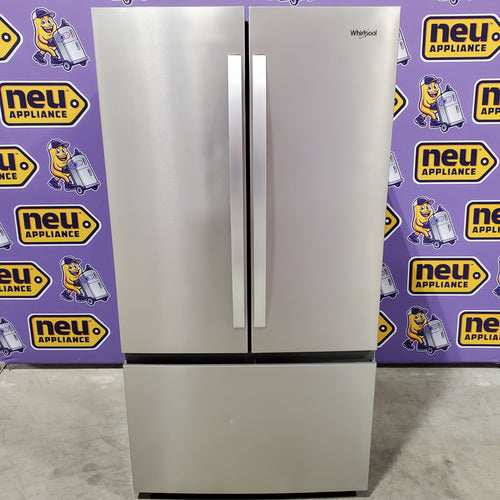 Whirlpool French Door 31 Cu. Ft. Refrigerator with Total Coverage Cooling in Fingerprint Resistant Stainless Steel 25137SD703 - WRFF3136SZ - Scratch & Dent (Minor)