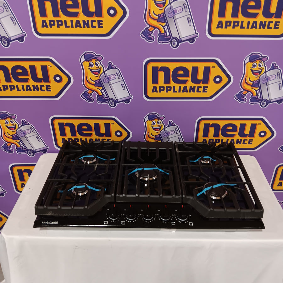 Frigidaire 5-Burner 36 inch Gas Cooktop in Black 3SD362 - FCCG3627AB - Scratch & Dent (Minor)