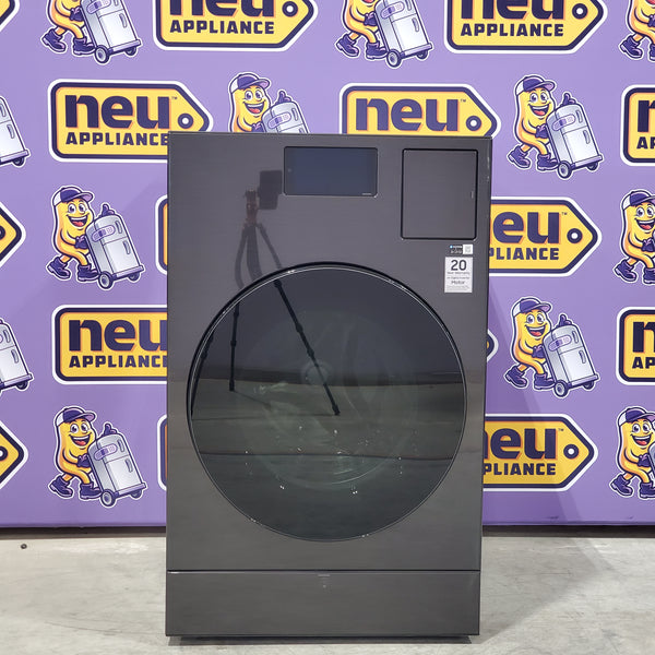Samsung 5.3 cu. ft. Bespoke AI Laundry Vented Combo™ All-in-One Ultra Capacity Washer and Electric Dryer with AI Home in Brushed Black 6SD081 - WD90F53AVB - Scratch & Dent (Minor)