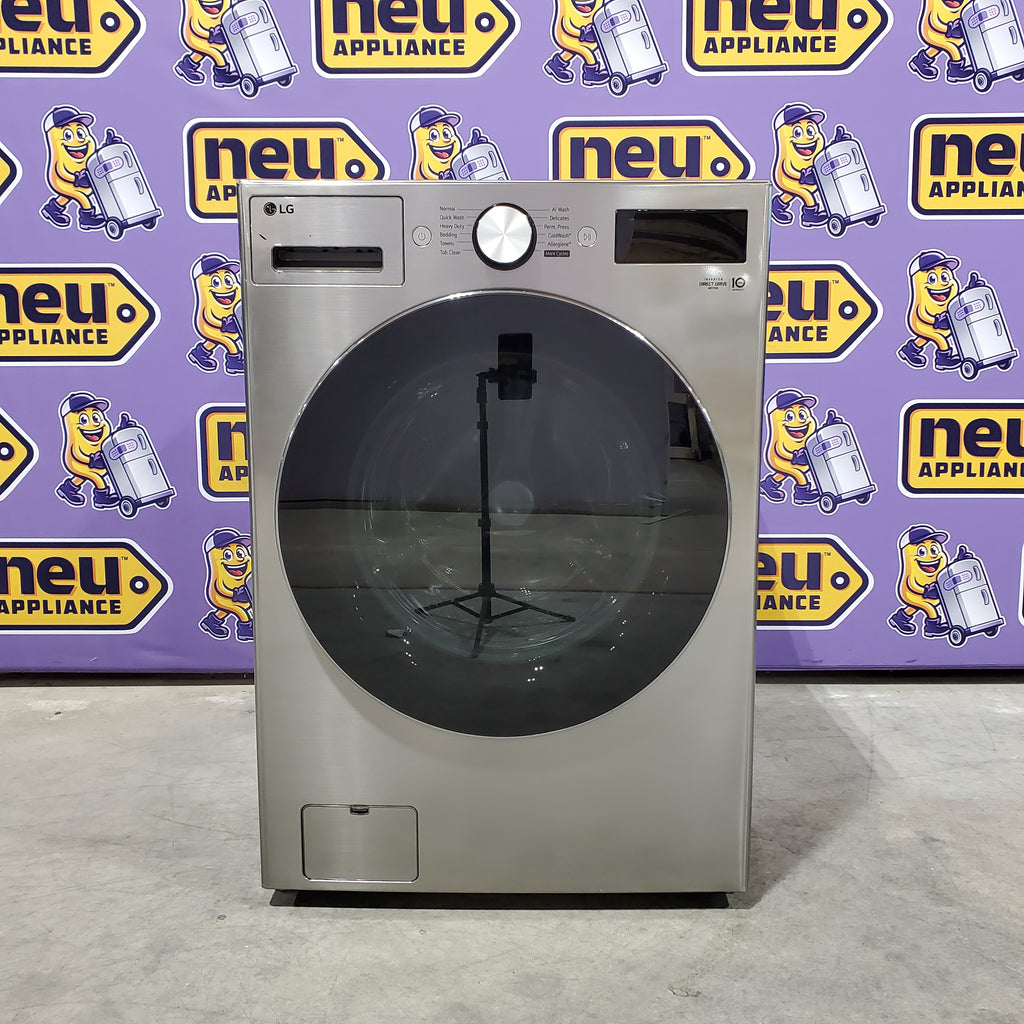 Pictures of LG 5.0 cu. ft. Mega Capacity Smart Front Load Washer with TurboWash® 360°, AI Sensing and Hybrid Electronic Controls with LCD Display 25CR179 - WM5800HVA - Scratch & Dent - Minor - Neu Appliance Outlet - Discount Appliance Outlet in Austin, Tx