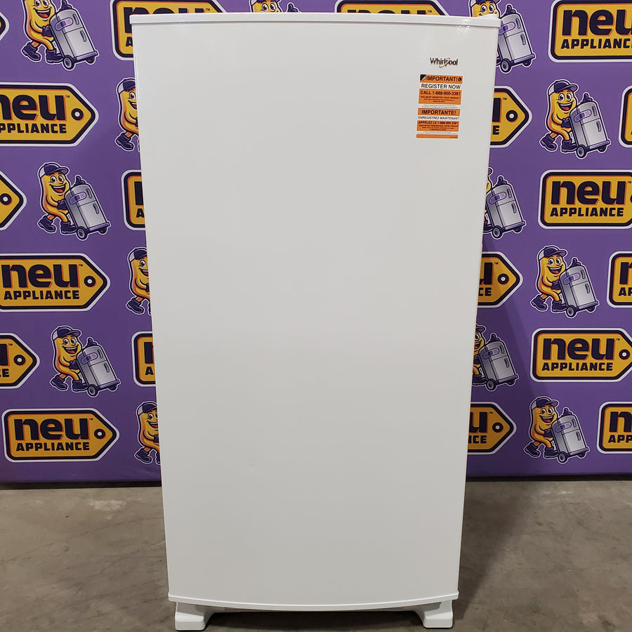 Whirlpool 20 cu. ft. Upright Freezer with LED Lighting with Fast Freeze 22131SD95 - WZF34X20DW - Scratch & Dent (Minor)