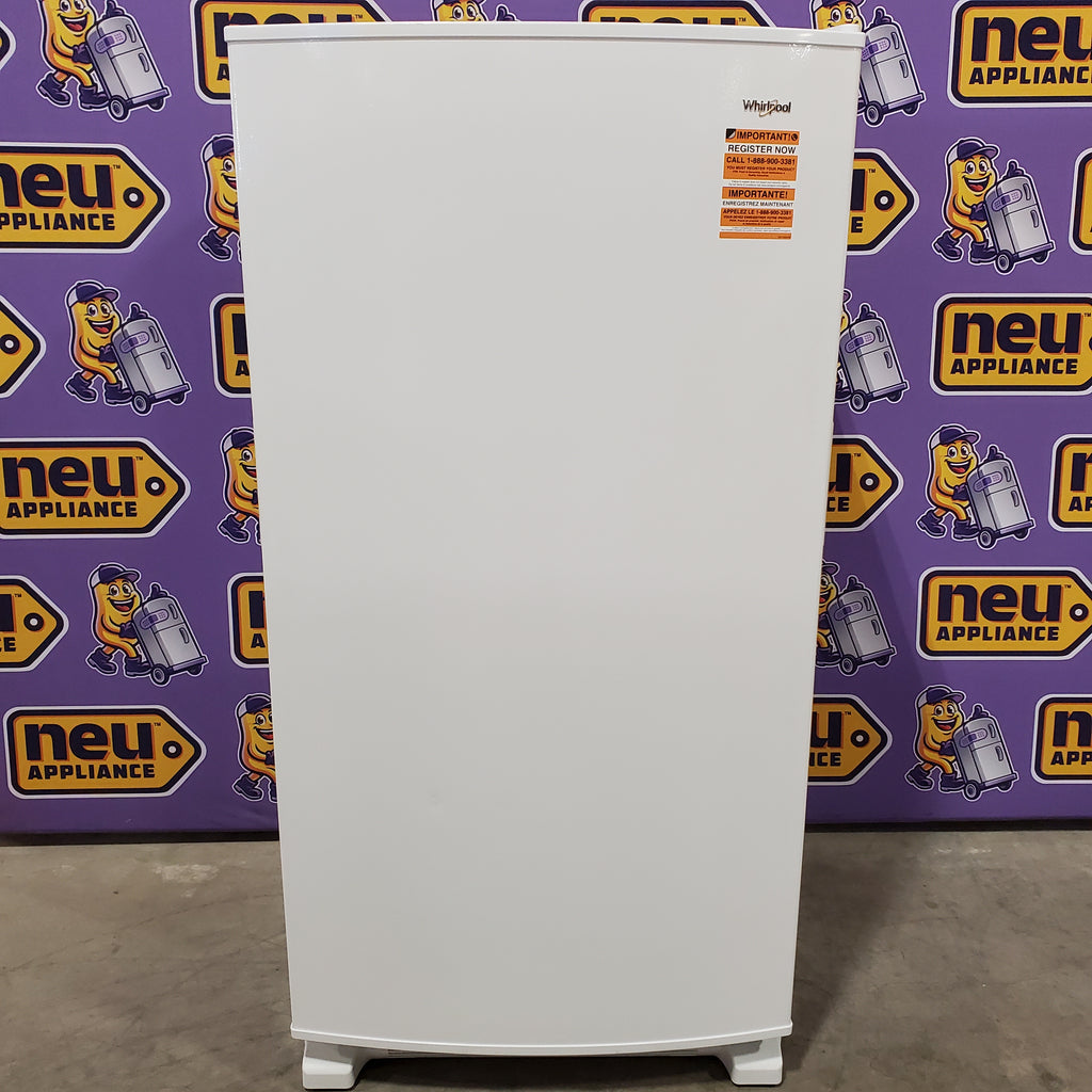 Pictures of Whirlpool 20 cu. ft. Upright Freezer with LED Lighting with Fast Freeze 22131SD95 - WZF34X20DW - Scratch & Dent (Minor) - Neu Appliance Outlet - Discount Appliance Outlet in Austin, Tx