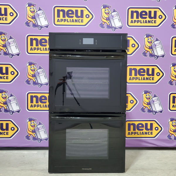Frigidaire 27" Double Electric Wall Oven in Black FCWD2727AB - Scratch & Dent (Minor)