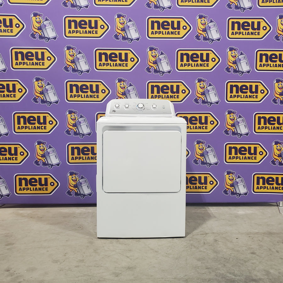 Neu  Select Silver GE 7.2 cu. ft. Electric 220v Dryer With Auto Sensor Dry - Certified Refurbished