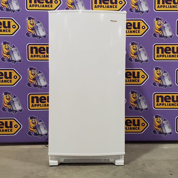 Whirlpool 16 cu. ft. Upright Freezer with LED Lighting WZF34X16DW - Scratch & Dent (Minor)