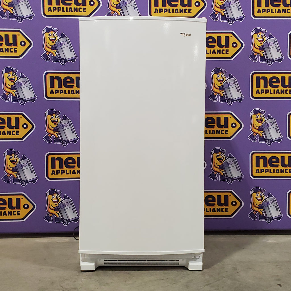 Pictures of Whirlpool 16 cu. ft. Upright Freezer with LED Lighting WZF34X16DW - Scratch & Dent (Minor) - Neu Appliance Outlet - Discount Appliance Outlet in Austin, Tx