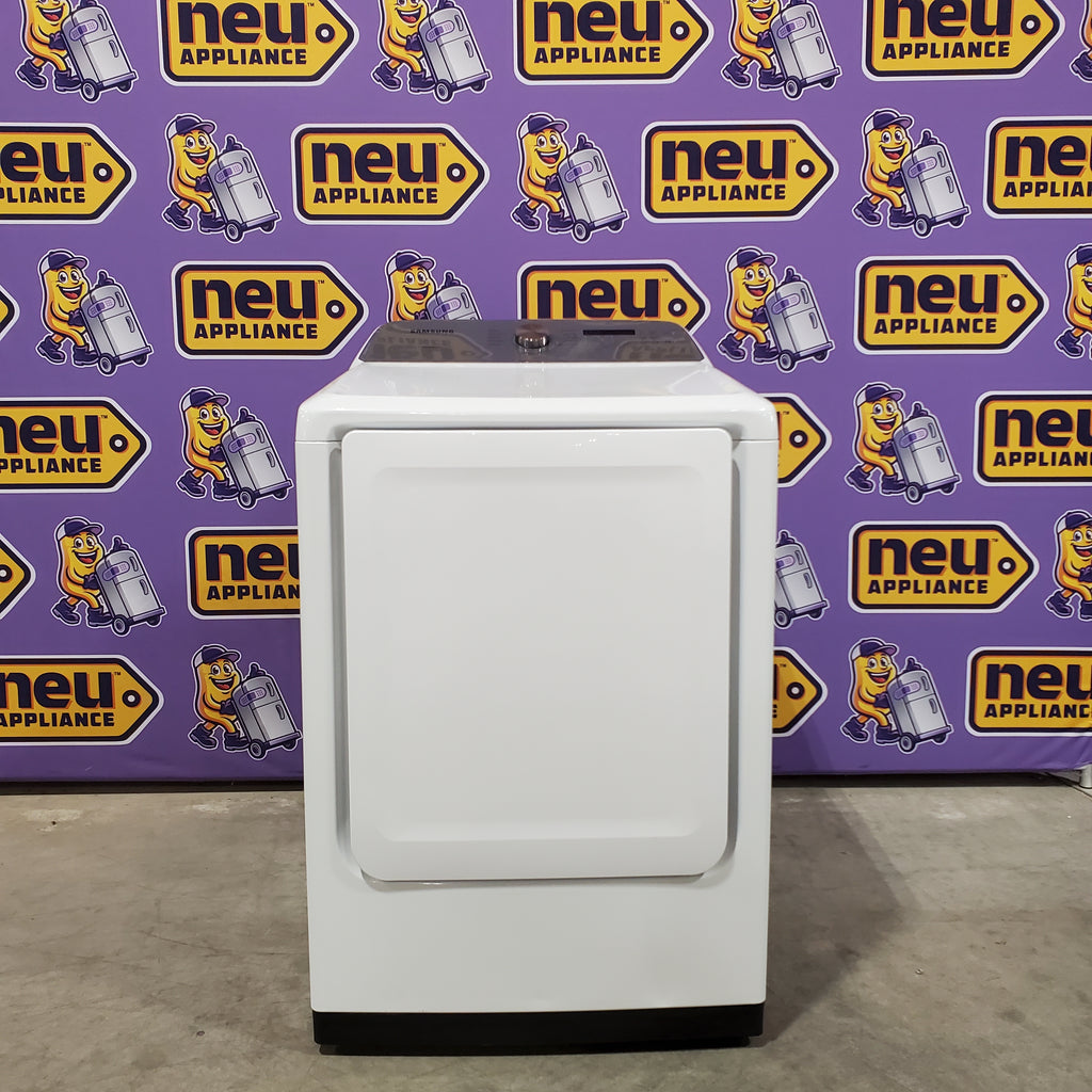Pictures of Samsung White Extra Large 7.4 Cu. Ft. Capacity with Sensor Dry 05CR066 - DVE50R5200W - Certified Refurbished - Neu Appliance Outlet - Discount Appliance Outlet in Austin, Tx