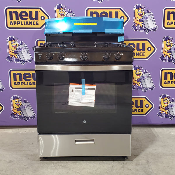 GE® Free-Standing Gas Range in Stainless Steel GE9882 - JGBS30RETSS - New in Box
