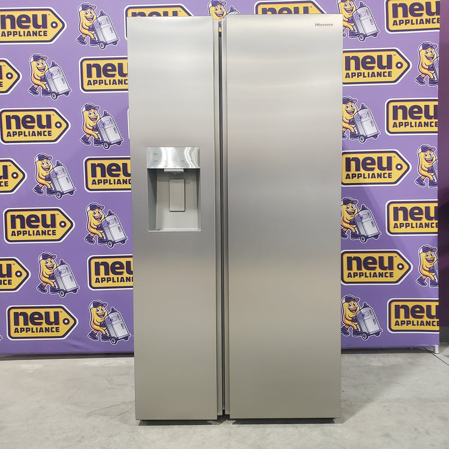 Hisense 29.1 cu. ft. Standard Depth Side by Side Refrigerator Stainless Steel HRS290P5FSE - Scratch & Dent (Minor)