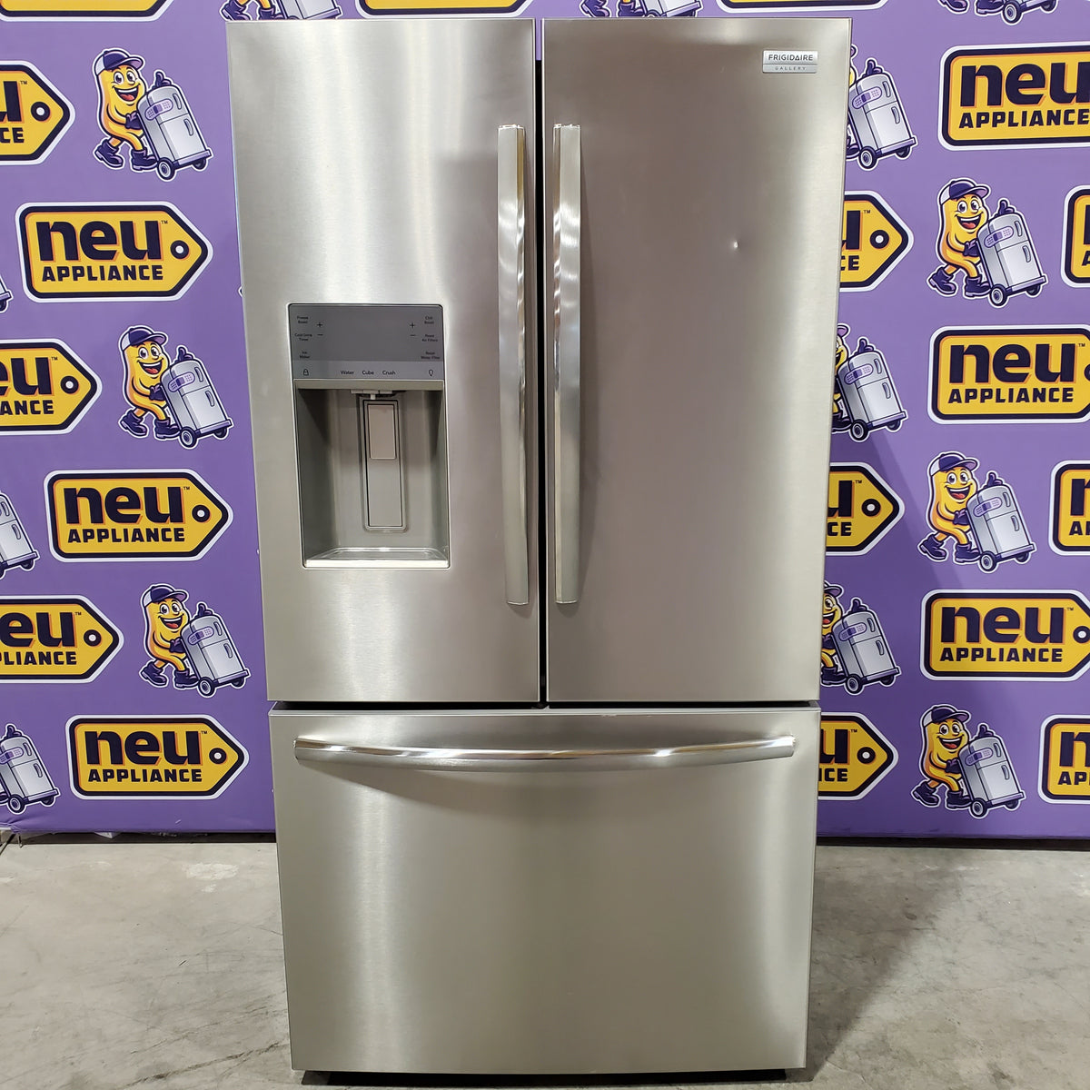 Frigidaire Gallery 28 Cu. Ft. Standard-Depth French Door Refrigerator in Stainless Steel 20232SD616 - GRFS2853AF - Scratch & Dent (Minor)
