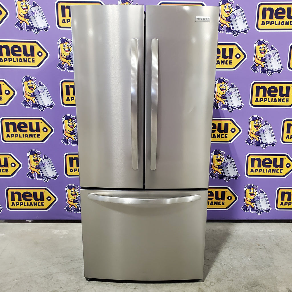 Pictures of Frigidaire 31" Wide 18 Cu. Ft. Counter-Depth French Door Refrigerator 20232SD621 - FRFG1723AV - Scratch & Dent (Major) - Neu Appliance Outlet - Discount Appliance Outlet in Austin, Tx