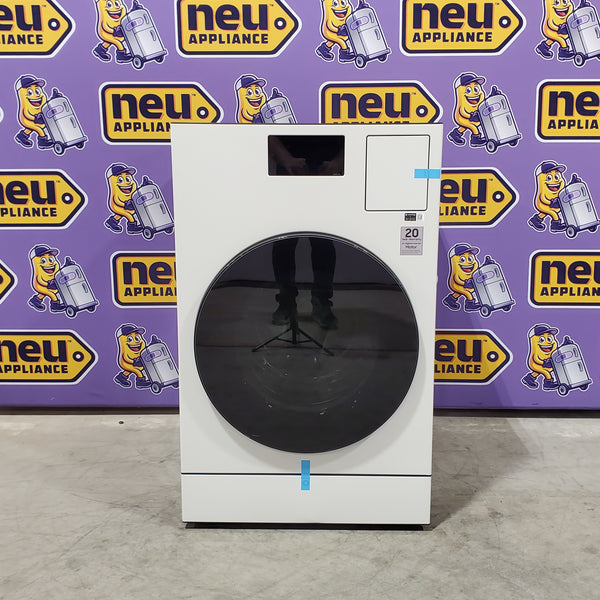 Samsung Bespoke 5.3-cu ft Capacity Ivory Vented All-In-One ENERGY STAR Certified Washer Dryer Combo 4SD331 - WD90F53AVY - Open Box