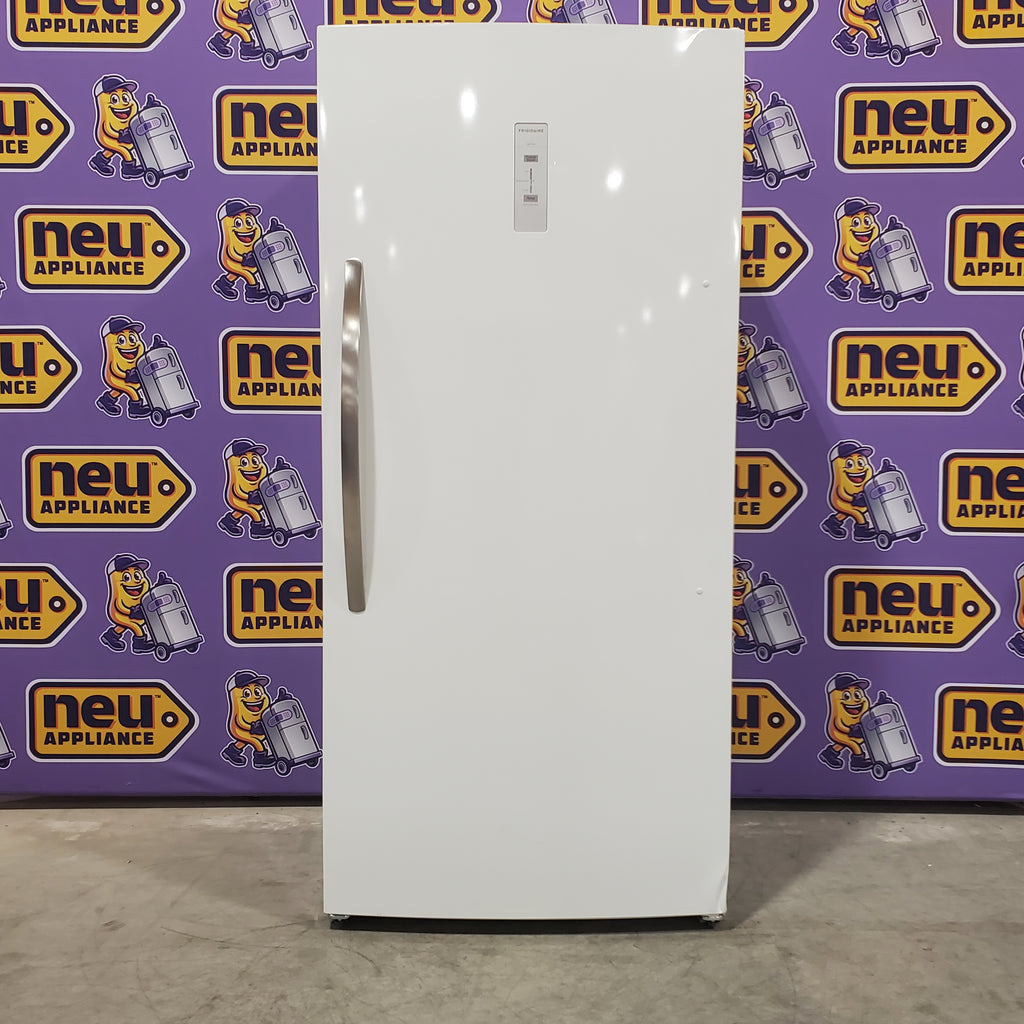 Pictures of Frigidaire 20 Cu. Ft. ENERGY STAR Garage Ready White Upright Freezer with EvenTemp™ Cooling System - FFUE2024AW - Scratch & Dent (Minor) - Neu Appliance Outlet - Discount Appliance Outlet in Austin, Tx