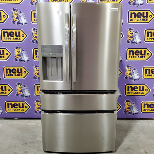 Pictures of Frigidaire Gallery 26 Cu. Ft. Standard-Depth 4-Door French Door Refrigerator in Fingerprint Resistant Stainless Steel 20534SD710 - GRMS2773AF - Scratch & Dent (Major) - Neu Appliance Outlet - Discount Appliance Outlet in Austin, Tx