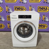 Whirlpool 2.3 Cu. Ft. High Efficiency Stackable Front Load Washer with Detergent Dosing Aid in White 31131SD42 - WFW5090JW - Scratch & Dent (Minor)