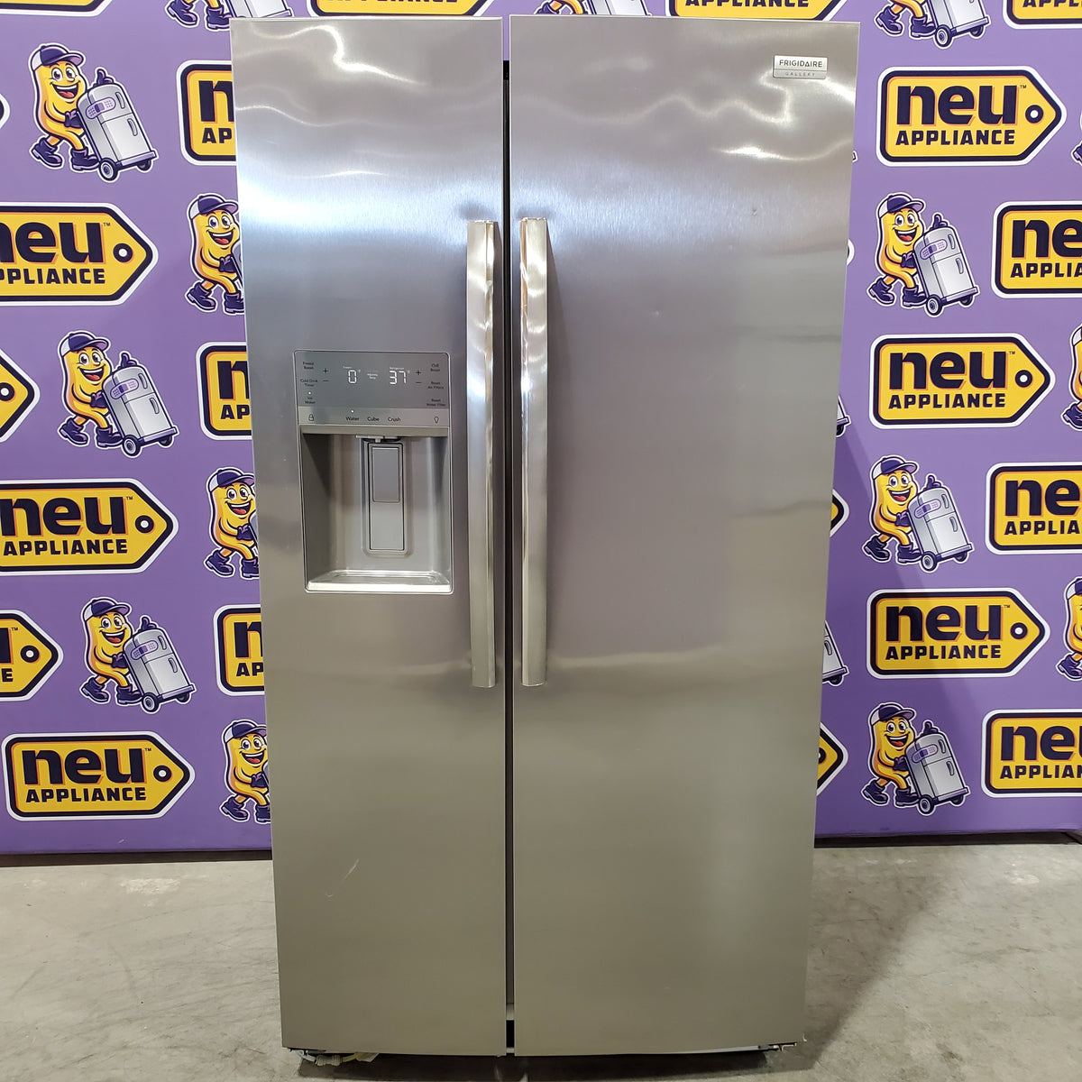 Frigidaire Gallery 22 Cu. Ft. 36" Counter-Depth Side-by-Side Refrigerator 22136SD336 - GRSC2352AF - Scratch & Dent (Moderate)