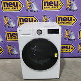 LG 24" Wide 4.2 cu.ft. Smart wi-fi Enabled Compact Front Load Dryer with Dual Inverter HeatPump™ Technology 251315SD1127 - DLHC1455W - Scratch & Dent (Minor)