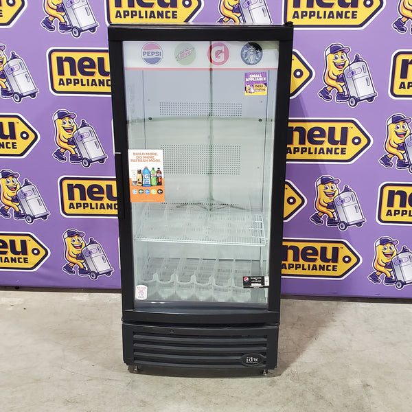 IDW Upright Merchandising Refrigerated Display Cooler G-10-F334B - Open Box