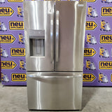 Frigidaire 27.8 cu. ft. 3 Door French Door Refrigerator with Exterior Water and Ice Dispenser 22136SD341 - FRFS2823AS - Scratch & Dent (Moderate)