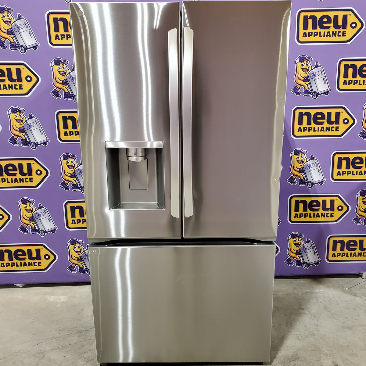 LG 26 cu. ft. Counter-Depth MAX™, French Door Refrigerator, with Craft Ice™ 31135SD273 - LRRXC2606S - Scratch & Dent (Major)