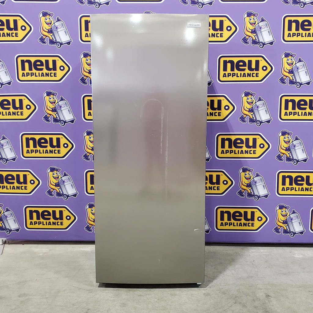 Pictures of Frigidaire 13 Cu. Ft. Garage Ready Upright Freezer in Fingerprint-Resistant Stainless Steel 3SD979 - FFFU13F2VV - Scratch & Dent (Major) - Neu Appliance Outlet - Discount Appliance Outlet in Austin, Tx