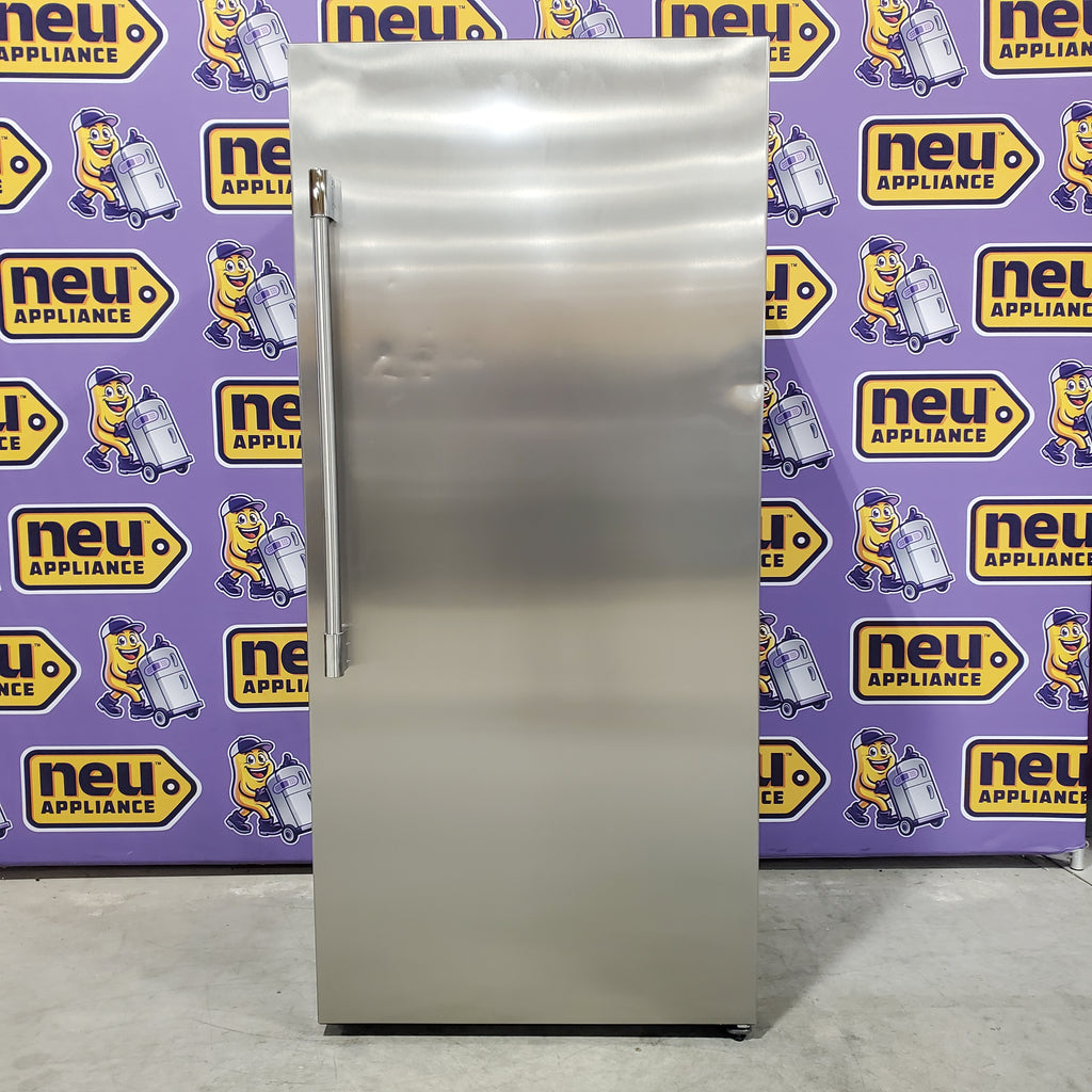 Frigidaire Professional 19 Cu. Ft. Single-Door Refrigerator in Stainless Steel 3SD956 - FPRU19F8WF - Scratch & Dent (Minor)