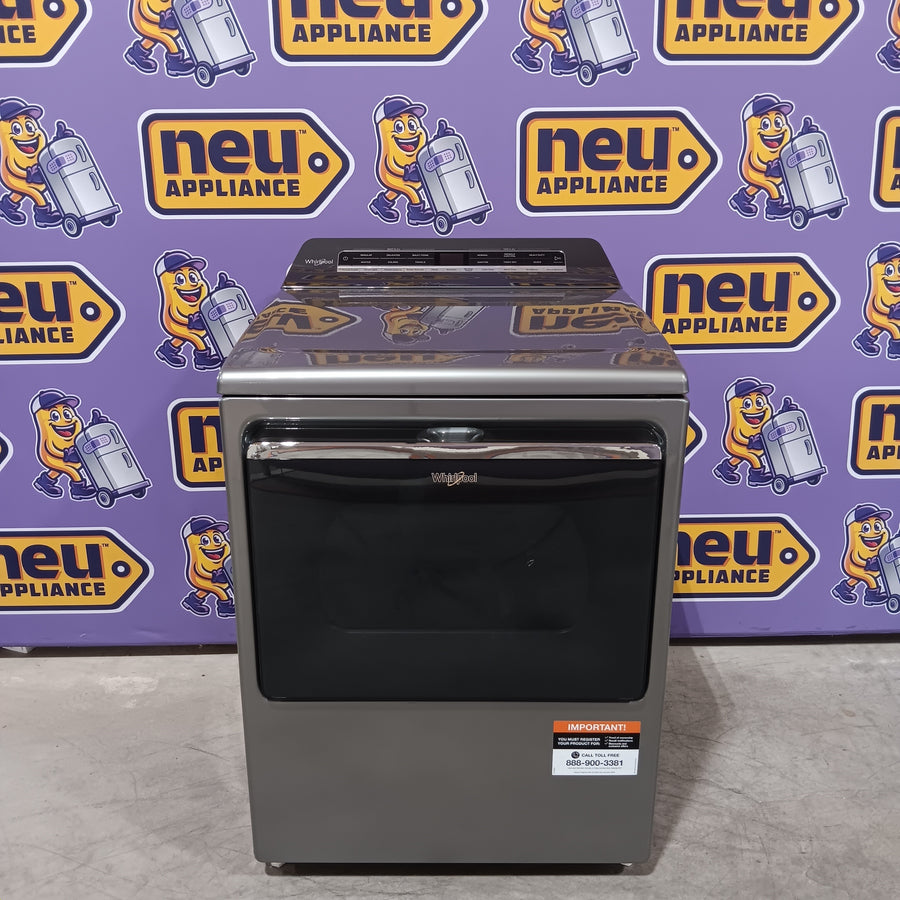 Whirlpool Top Load 5.2 Cu. Ft. Washer with Removable Agitator WTW8127LC - Scratch & Dent (Minor) and Whirlpool Electric 7.4 Cu. Ft. Dryer with Moisture Sensor 16187 - WED8127LC - Scratch and Dent (Minor)