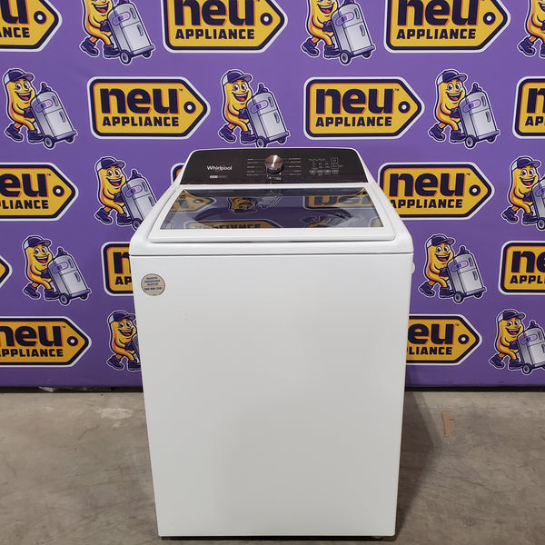 Whirlpool Top Load 4.7 Cu. Ft. Washer with 2-in-1 Removable Agitator in White 30133SD127 - WTW5057LW - Scratch & Dent (Minor)