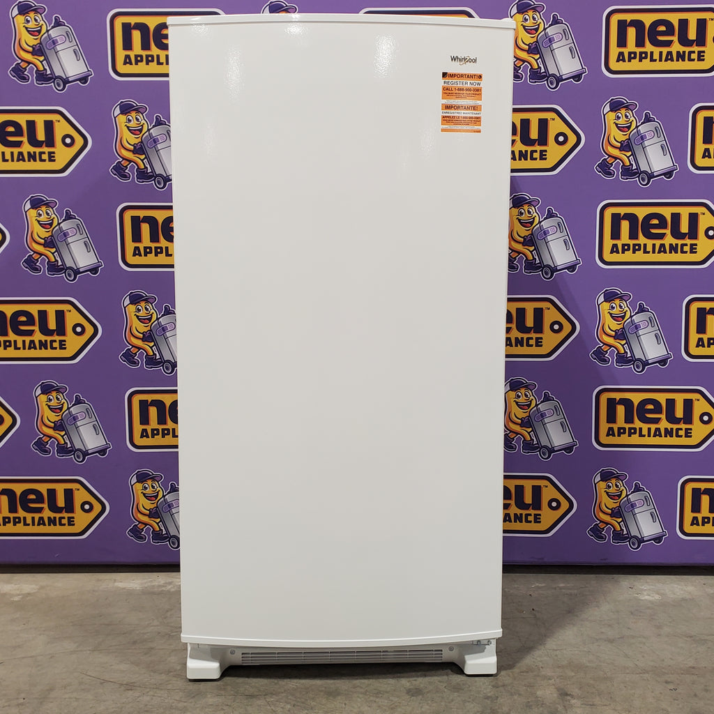 Pictures of Whirlpool 20 cu. ft. Upright Freezer with LED Lighting with Fast Freeze 3SD882 - WZF34X20DW - Open Box - Neu Appliance Outlet - Discount Appliance Outlet in Austin, Tx