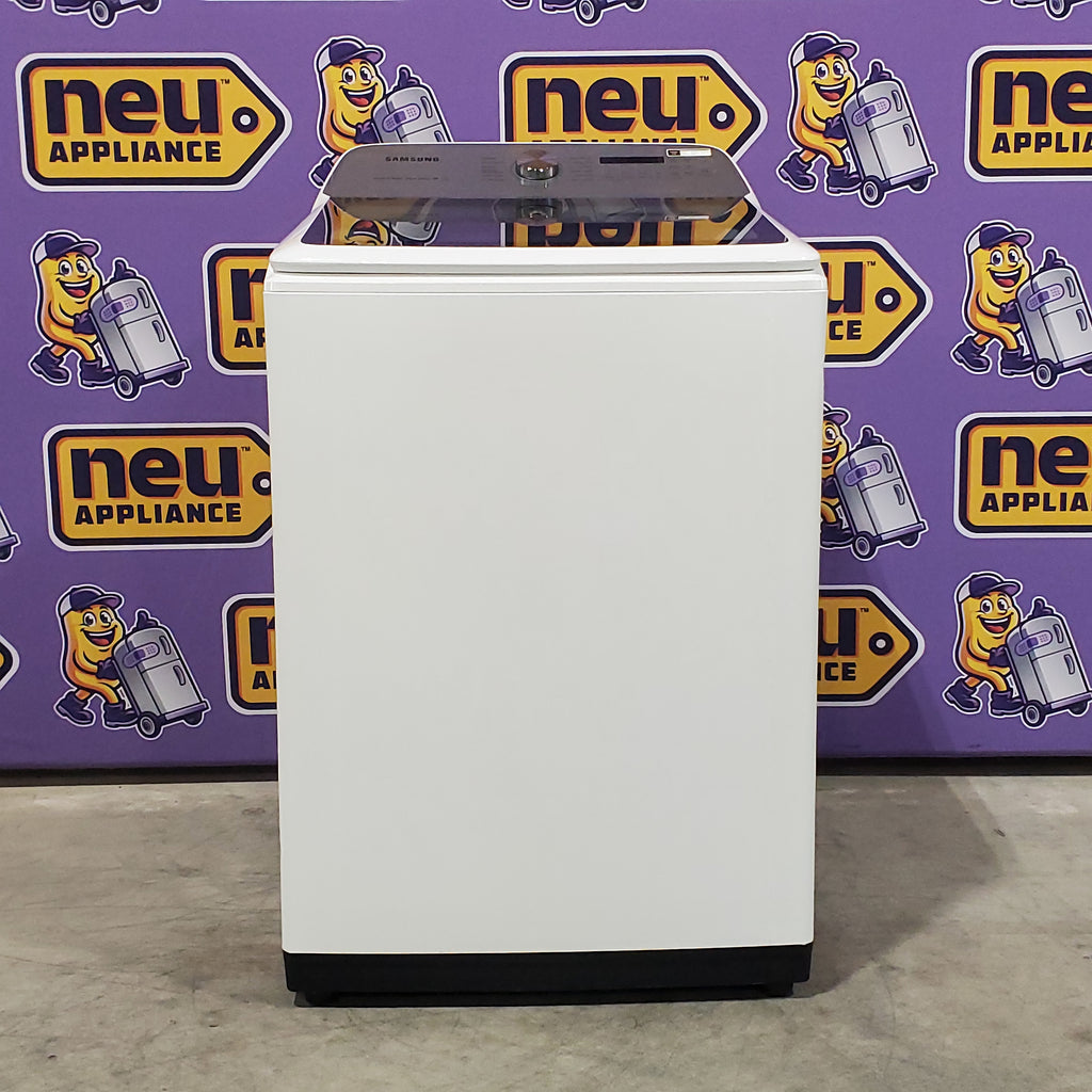 Pictures of Samsung Top Load 5.0 Cu. Ft. Washer with Super Speed in White 1CR04026 - WA50R5400AW - Certified Refurbished - Neu Appliance Outlet - Discount Appliance Outlet in Austin, Tx