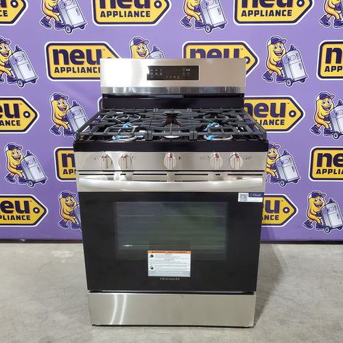 Pictures of Frigidaire Stainless Steel Gas Range with Air Fry and Five Burner Cooktop 20531SD487 - FCRG3083AS - Scratch & Dent (Minor) - Neu Appliance Outlet - Discount Appliance Outlet in Austin, Tx