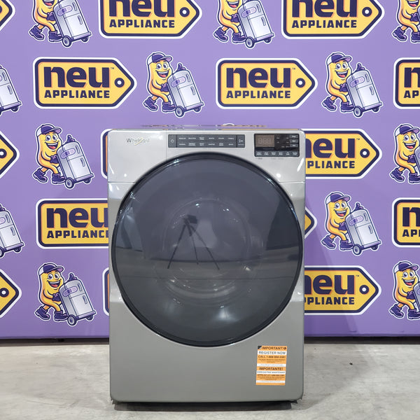 Whirlpool 5.0 Cu. Ft. Front Load Washer with Quick Wash Cycle WFW6605MC - Open Box