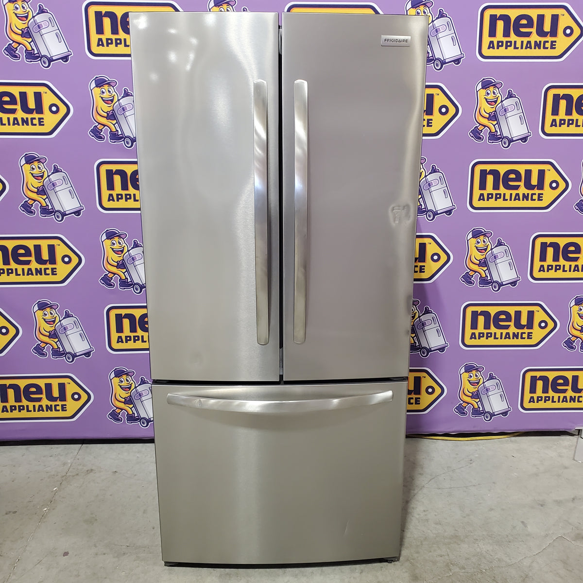 Frigidaire 31" Wide 18 Cu. Ft. Counter-Depth French Door Refrigerator FRFG1723AV - Scratch & Dent (Moderate)