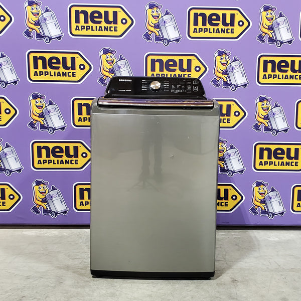 Samsung 4.5 cu. ft. Capacity Top Load Washer with Active WaterJet in Platinum 1CR03077 - WA45T3400AP - Certified Refurbished