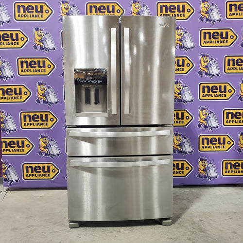 Whirlpool French Door Bottom Mount Refrigerator in Fingerprint Resistant Stainless Steel 3SD782 - WRMF3636RZ - Open Box