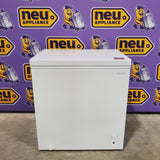 Vissani 7 cu. ft. Manual Defrost Chest Freezer in White Garage Ready 251312SD1036 - MDCF7WH - Open Box