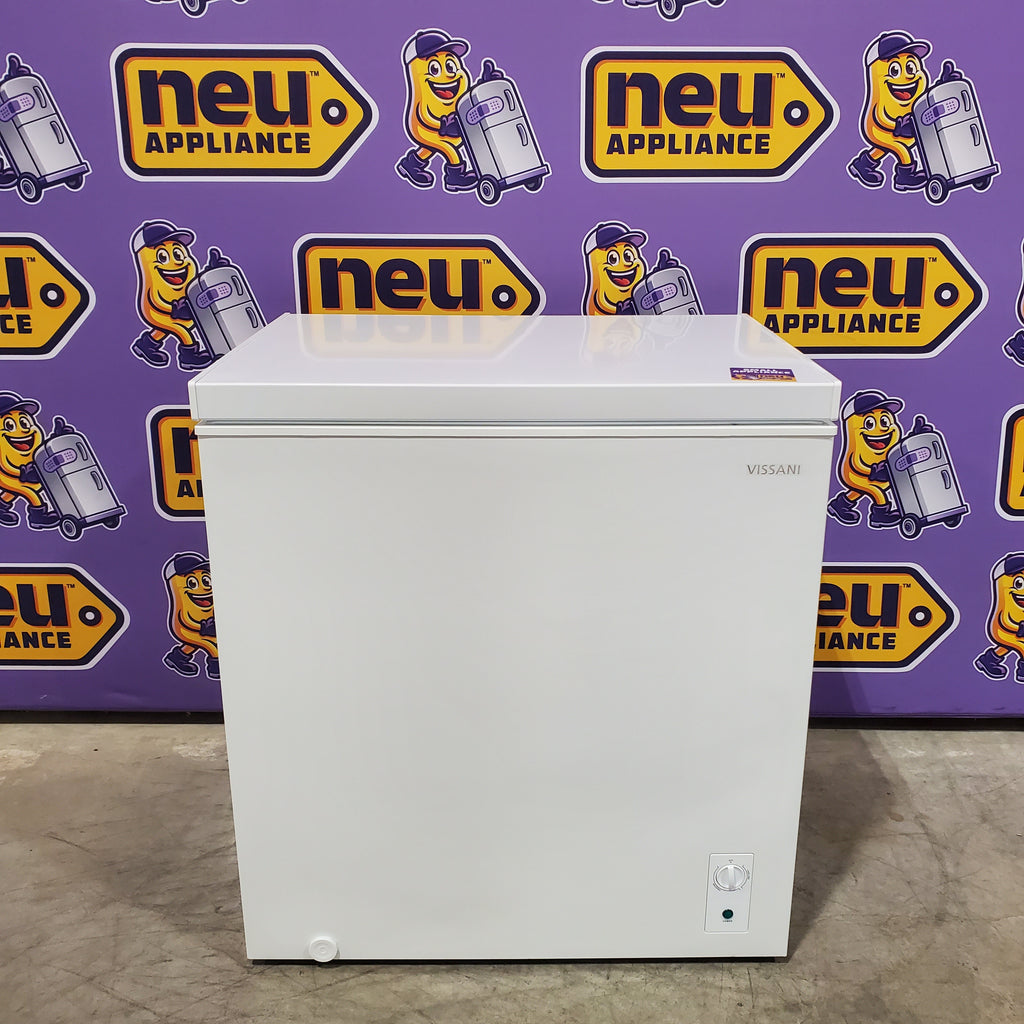 Pictures of Vissani 7 cu. ft. Manual Defrost Chest Freezer in White Garage Ready 251312SD1036 - MDCF7WH - Open Box - Neu Appliance Outlet - Discount Appliance Outlet in Austin, Tx