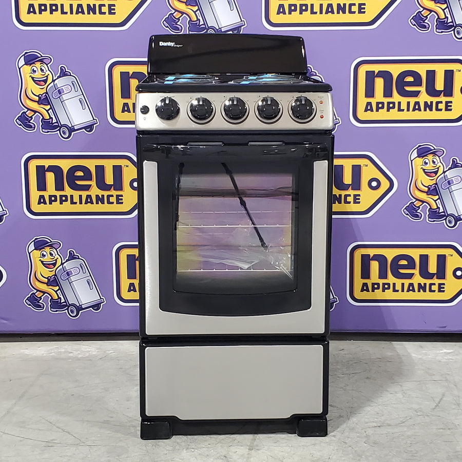 Danby 20″ Wide Electric Range in Stainless Steel DER202BSS - Open Box
