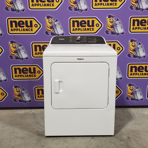Whirlpool® 7.0 Cu. Ft. Electric Dryer with Moisture Sensor and Steam Refresh Cycle 24SD008 - WED6150PW - Scratch & Dent (Minor)