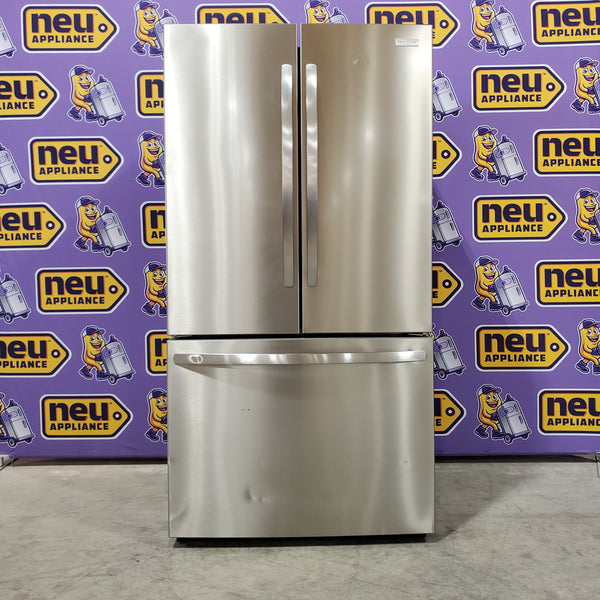 Frigidaire 29 Cu. Ft. Standard-Depth French Door Refrigerator in Stainless Steel - 3SD555 - FRFN2813AF - Scratch & Dent (Moderate)