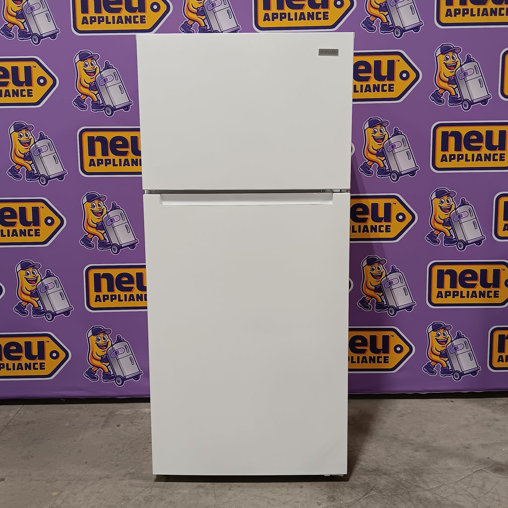 Pictures of Vissani 14.2 cu. ft. Top Freezer Refrigerator in White, Garage Ready 25CR224 -MDTF14WH5 - Scratch & Dent (Minor) - Neu Appliance Outlet - Discount Appliance Outlet in Austin, Tx