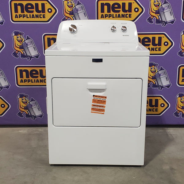 Maytag Top Load Style Electric Wrinkle Prevent 7.0 cu. ft. Dryer with Auto Dry 6SD070 - MED4005SW - Open Box
