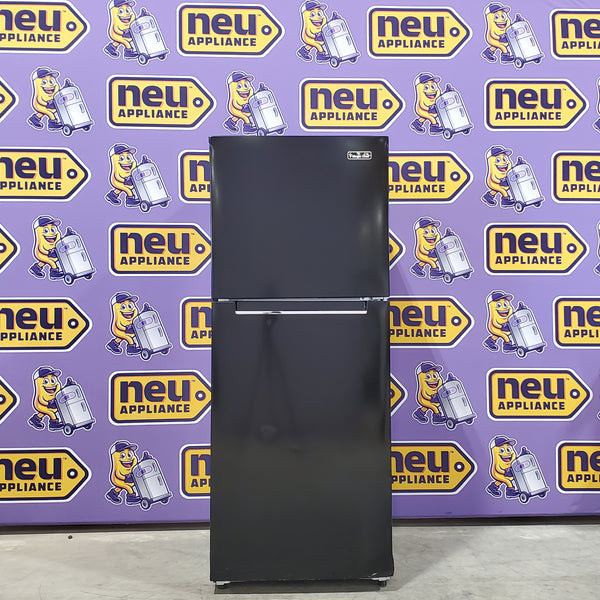 Magic Chef 10.1 cu. ft. Top Freezer Refrigerator in Black HMDR1000BE - Scratch & Dent (Moderate)