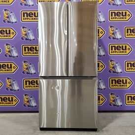 Samsung 18 cu. ft. 33" Wide 3-Door Smart Counter Depth Stainless Steel French Door Refrigerator - 4SD420 - RF18A5101SR - Scratch & Dent (Minor)