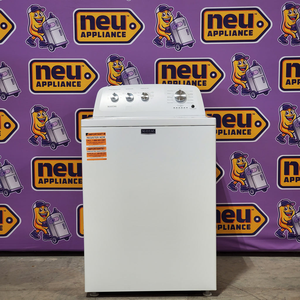 Pictures of Maytag Top Load 3.8 cu. ft. Washer with Deep Fill and Quick Wash Cycle 3SD728 - MVW4005SW - Open Box - Neu Appliance Outlet - Discount Appliance Outlet in Austin, Tx