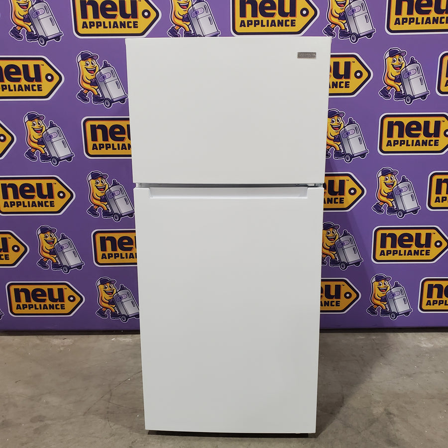 Vissani 14.2 cu. ft. Top Freezer Refrigerator in White, Garage Ready 25136SD637 - MDTF14WH5 - Scratch & Dent (Minor)
