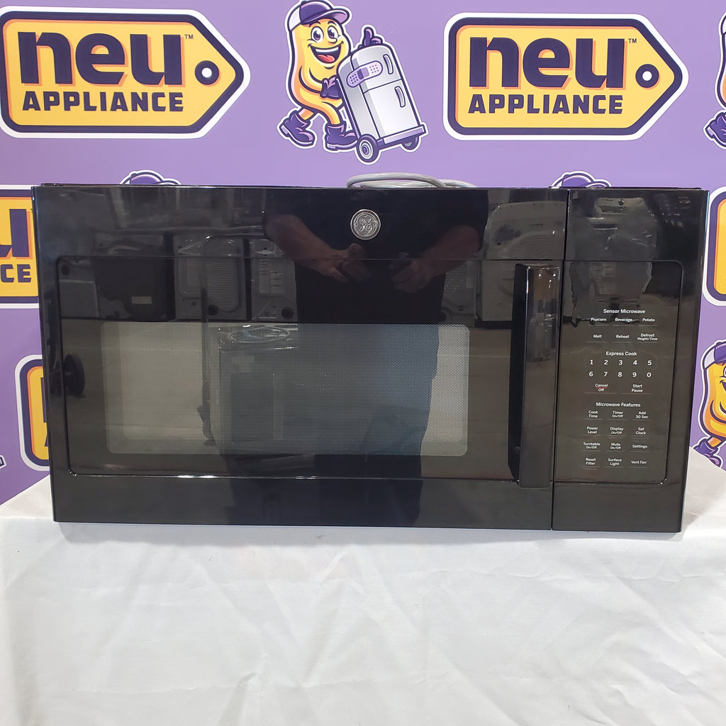GE® 1.7 Cu. Ft. Over-the-Range Sensor Microwave Oven 5SD286 - JVM6175DKBB - Scratch & Dent (Minor)